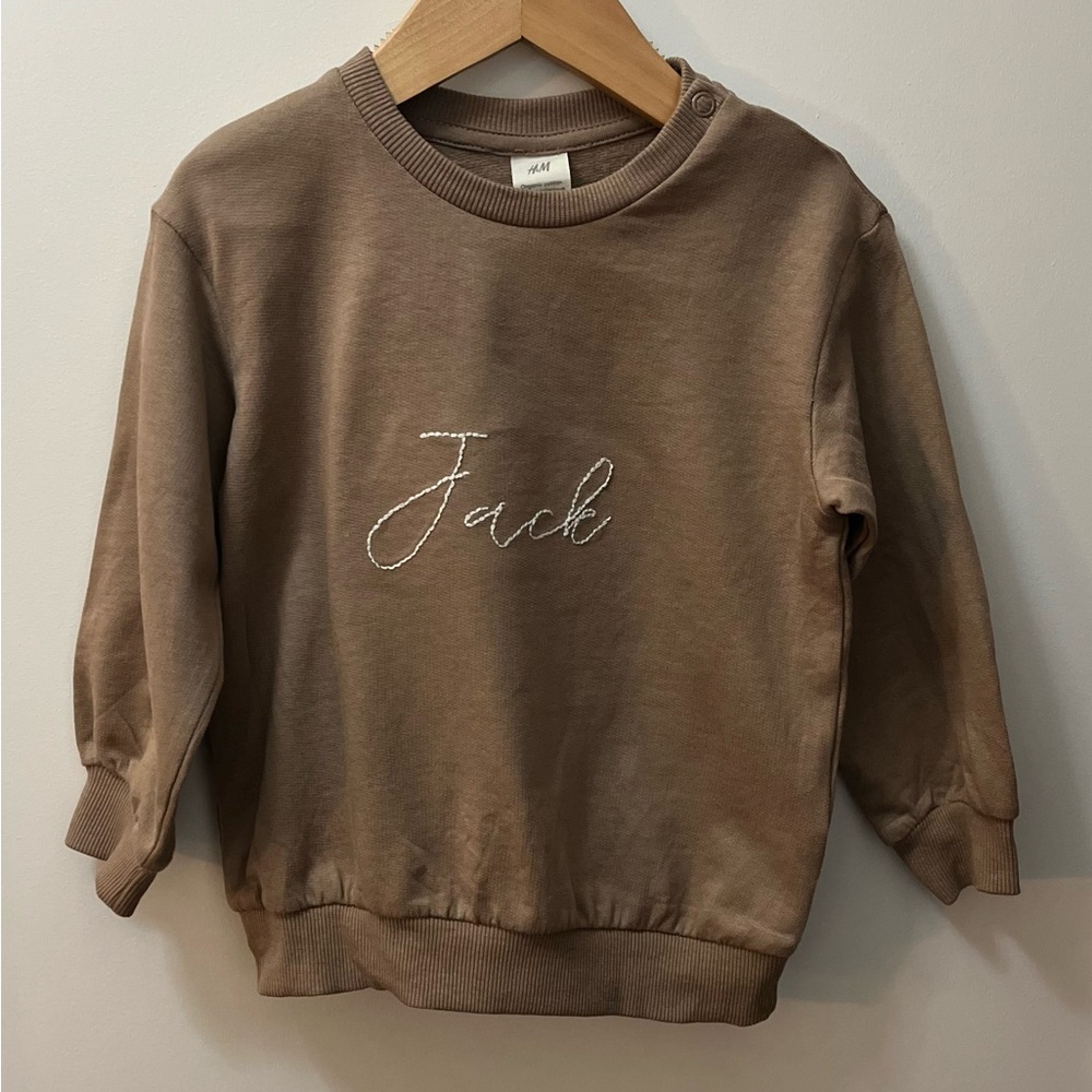 Custom embroidered sweaters